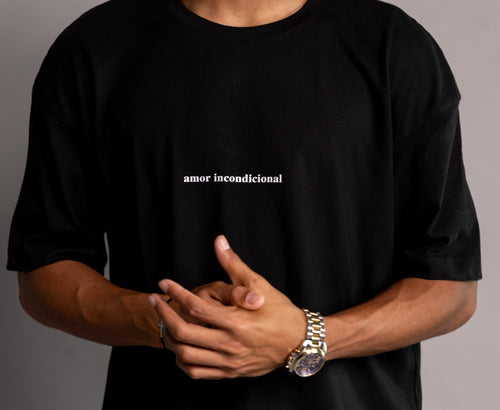 Camiseta AGAPE BLACK - amor incondicional